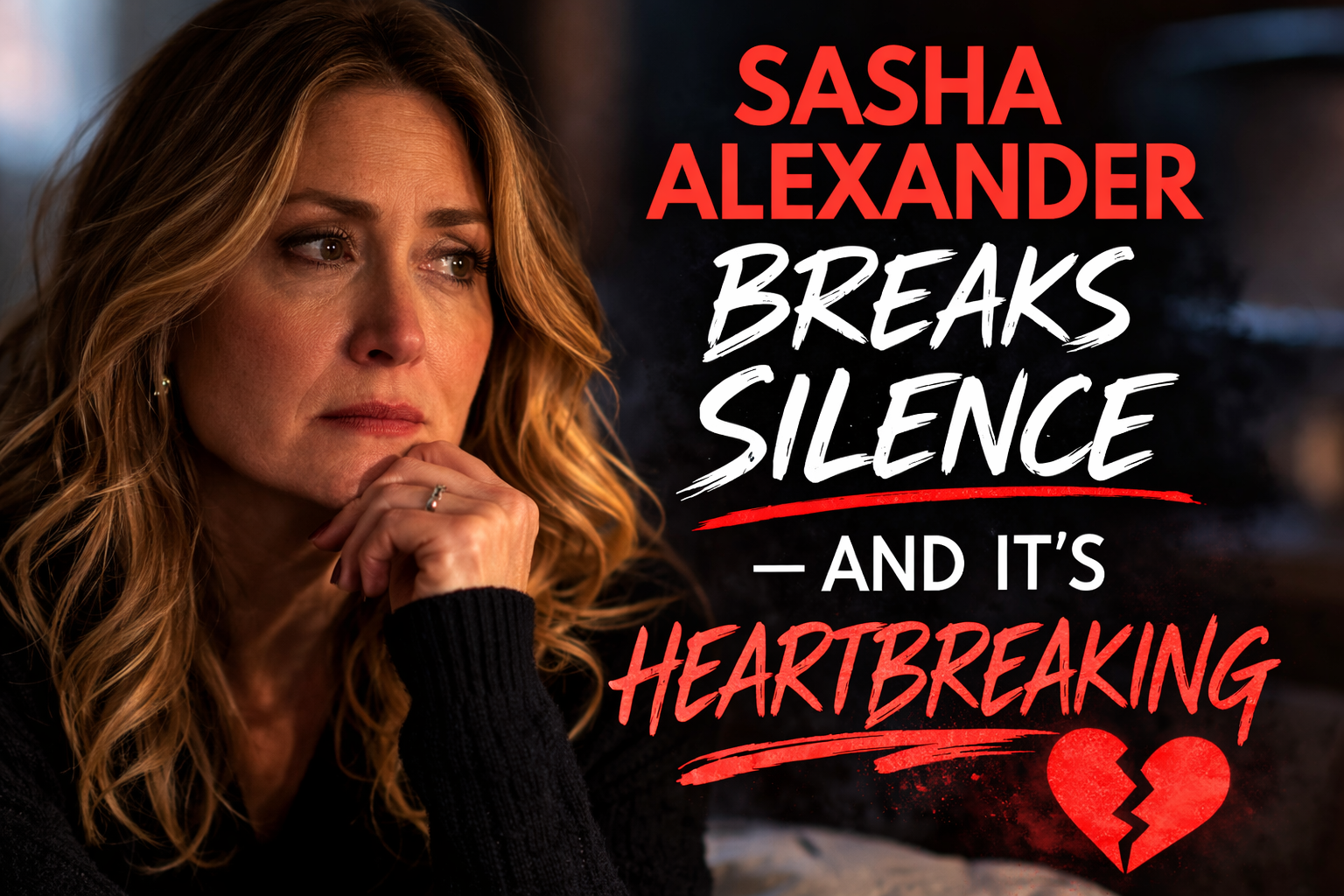 Sasha Alexander Breaks Silence — And It’s Heartbreaking!