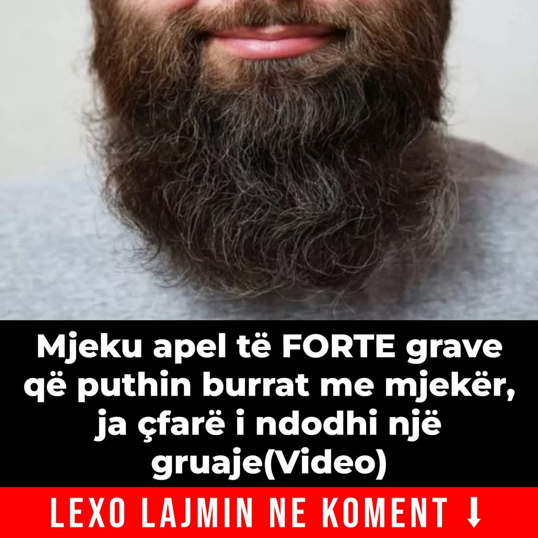 Mjeku paralajmëron gratë: Kujdes nga puthjet me burra me mjekër!