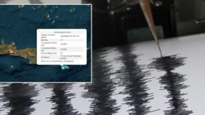 TERMET 5.7 BALLË SHKUND GREQINE PANIK NE ZONAT ME SHQIPTARË