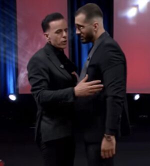 Debati del jashtë kontrollit? Joz Marku përballet fizikisht me moderatorin në Live